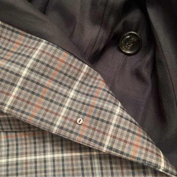 NWT Tibi Gabe cutout checked Twill Blazer Size 2 - Picture 9 of 12